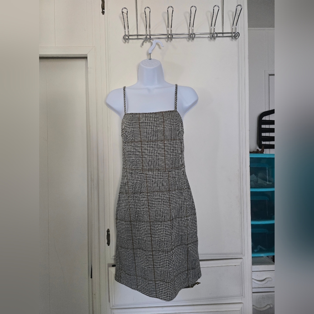 Plaid Mini Tank Dress [SMALL]